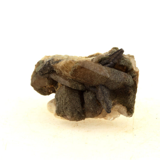 Anatase épigénisée en Rutile Quartz. 35.0 carats. Les Rousses, Vaujany, Isère, France