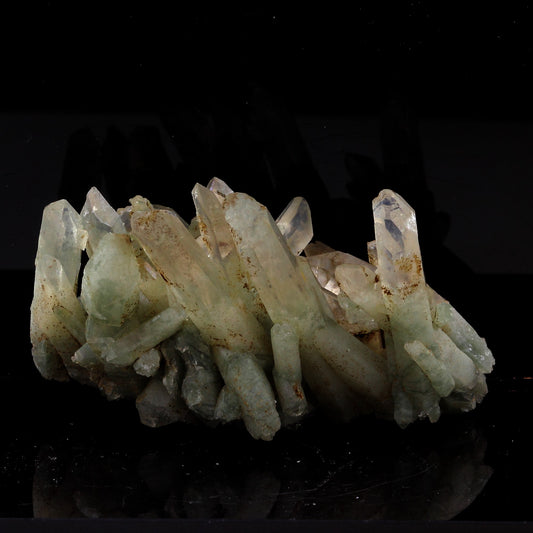 Quartz + Chlorite. 147.0 carats. Clavans, Bourg d'Oisans, France