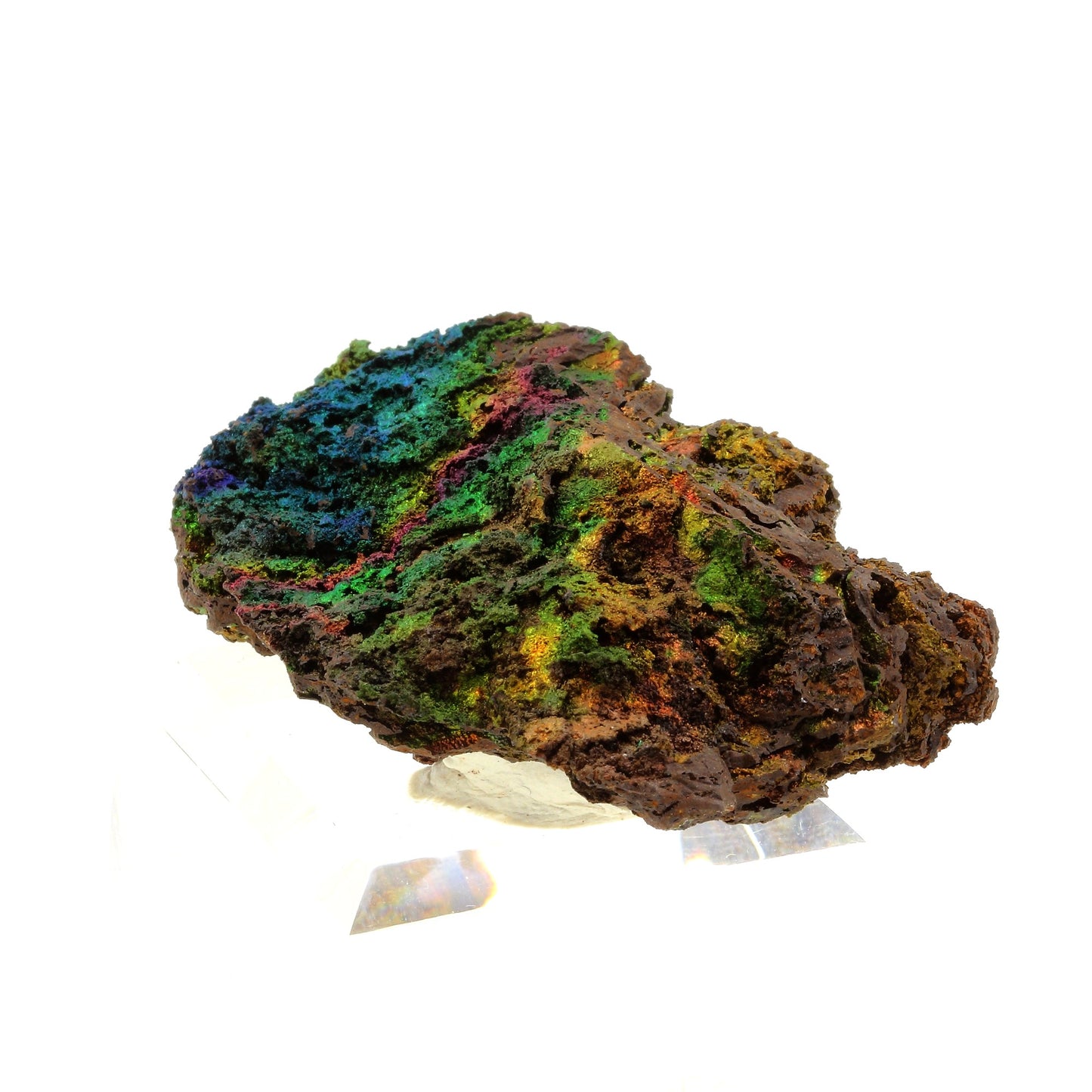Goethite avec Iridescence, 485.5 carats, Ojuela Mine, Mexique