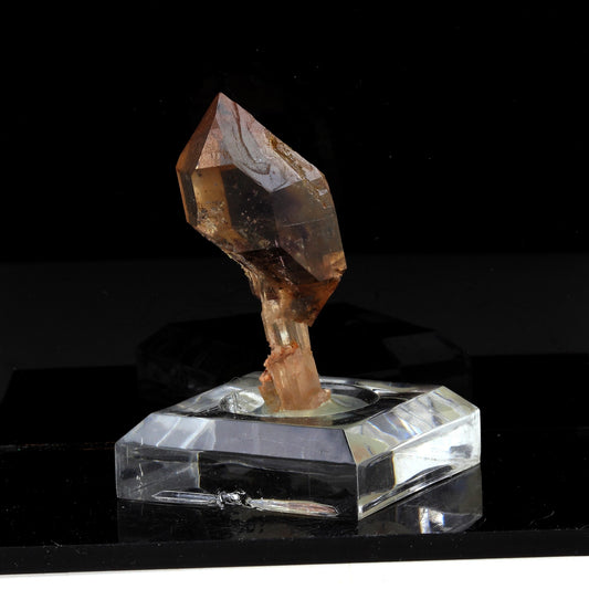 Quartz sceptre fumé Améthyste. 155.0 carats. Madagascar