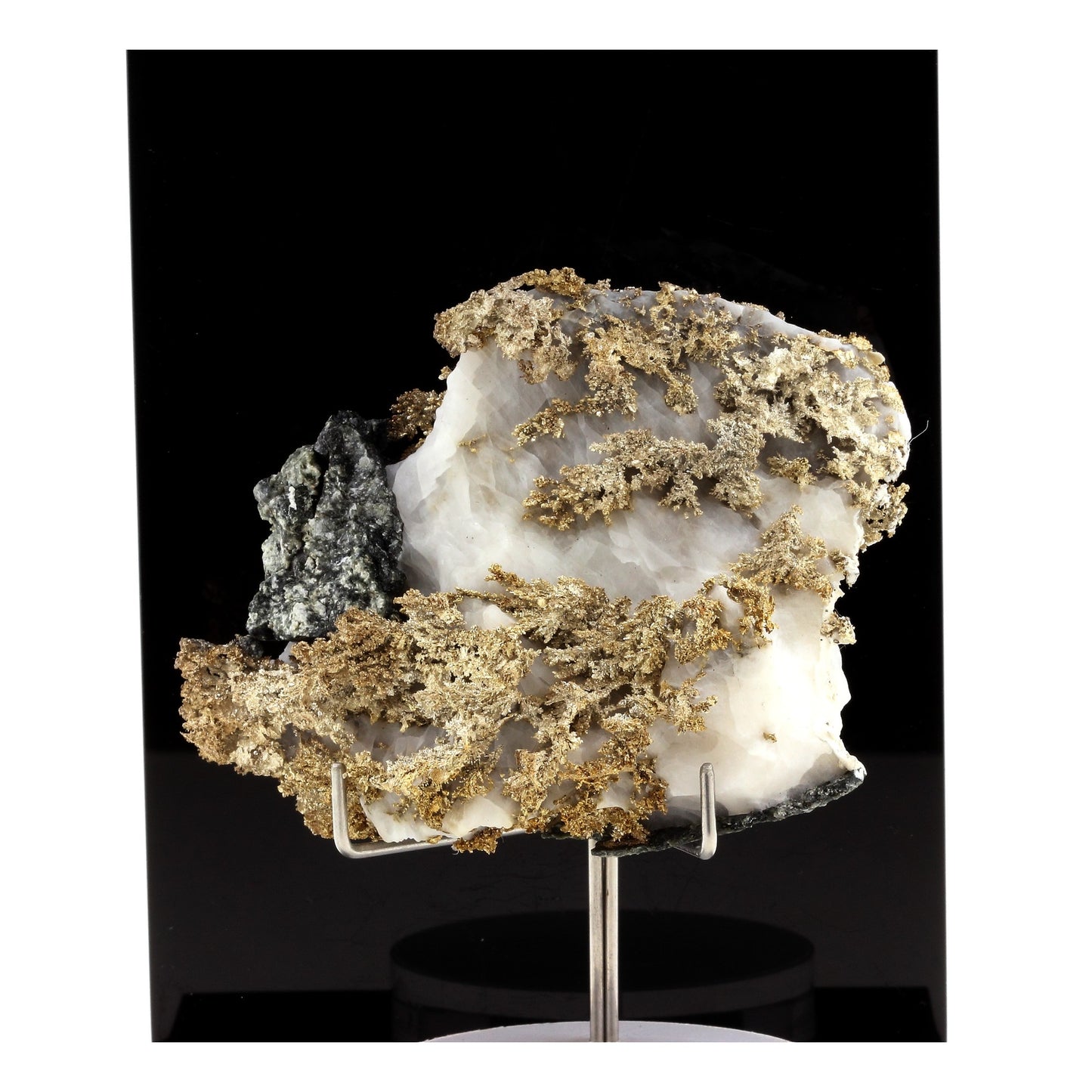 Argent natif. 766.5 carats. Imiter Mine, Drâa-Tafilalet, Maroc