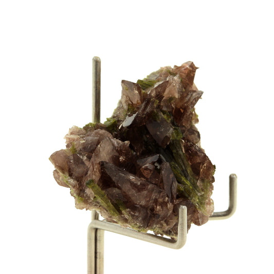 Axinite + Epidote. 94.5 carats. Chamrousse, Isère, France
