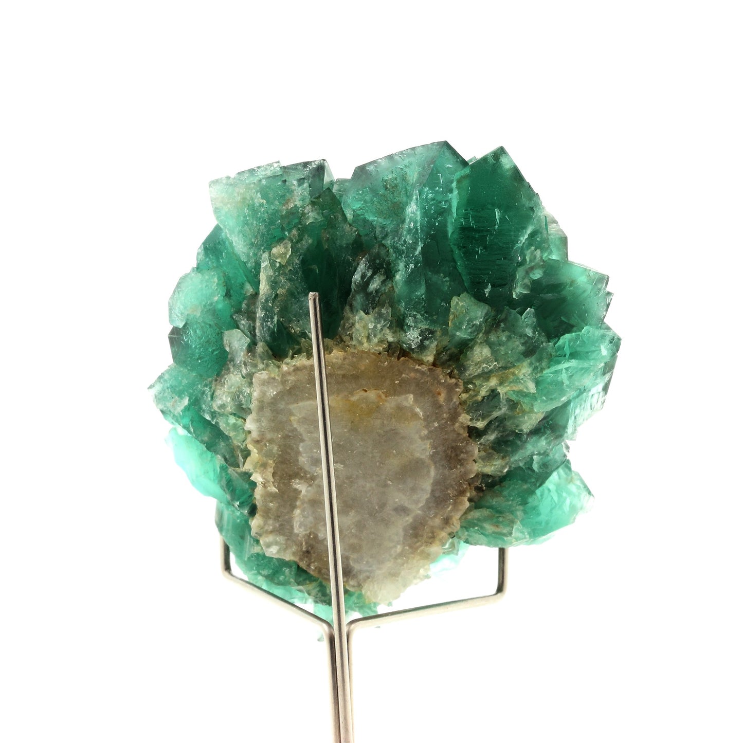 Fluorite. 1135.0 carats. Rogerley Mine, Frosterley, Co. Durham, Royaume-Uni
