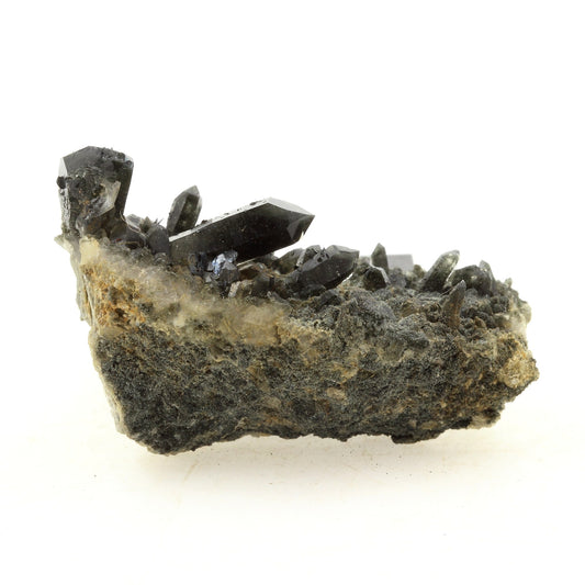 Quartz + Chlorite. 158.0 carats. Les Deux Alpes, France