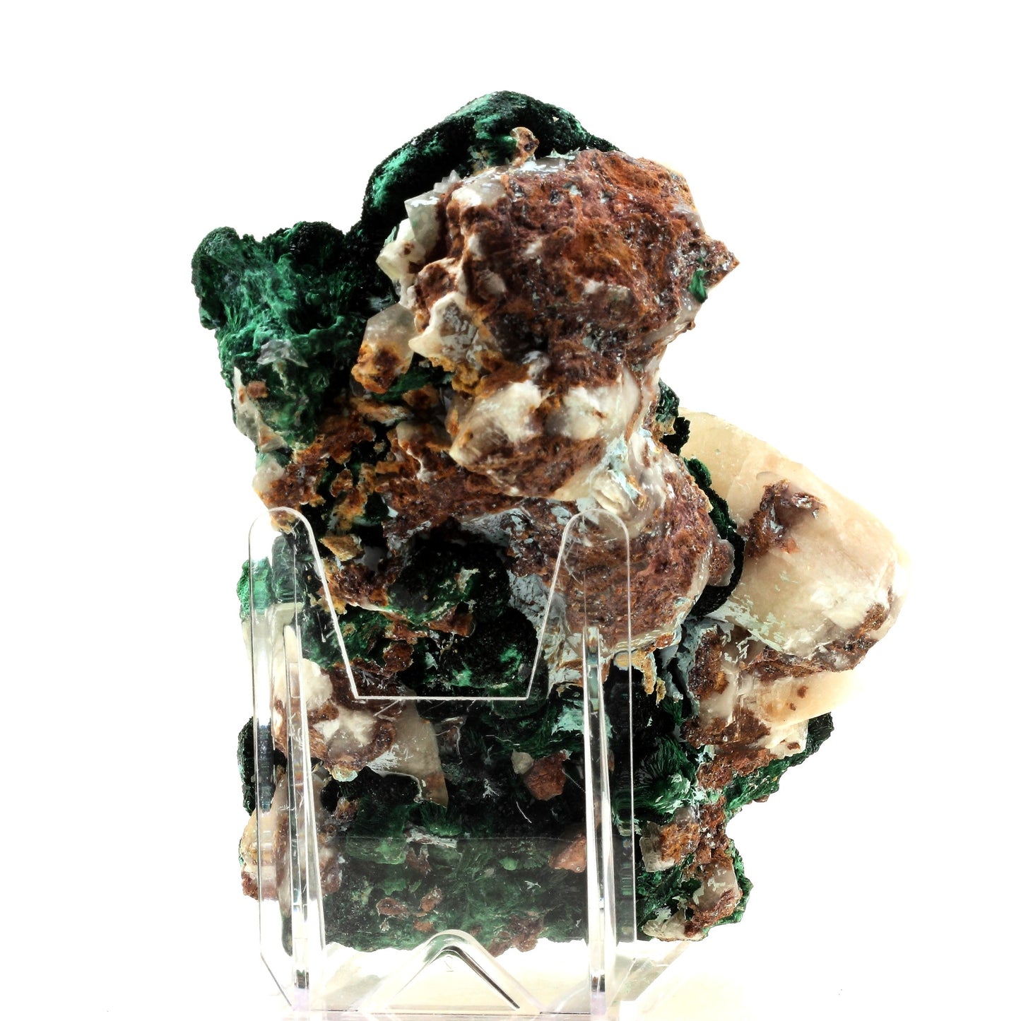 Malachite + Calcite, 6120.0 carats, Kipushi, RD Congo