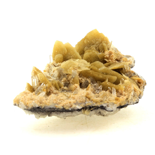 Siderite + Quartz, 166.5 carats, Mine de La Mure, Isère, France
