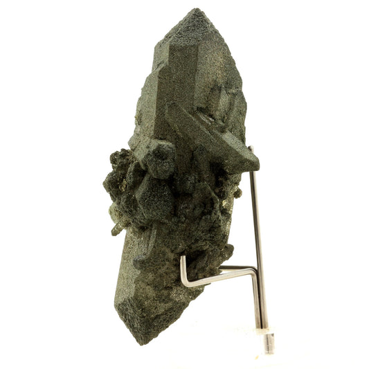 Quartz + Chlorite. 502.0 carats. Saint Christophe en Oisans, Isère, France