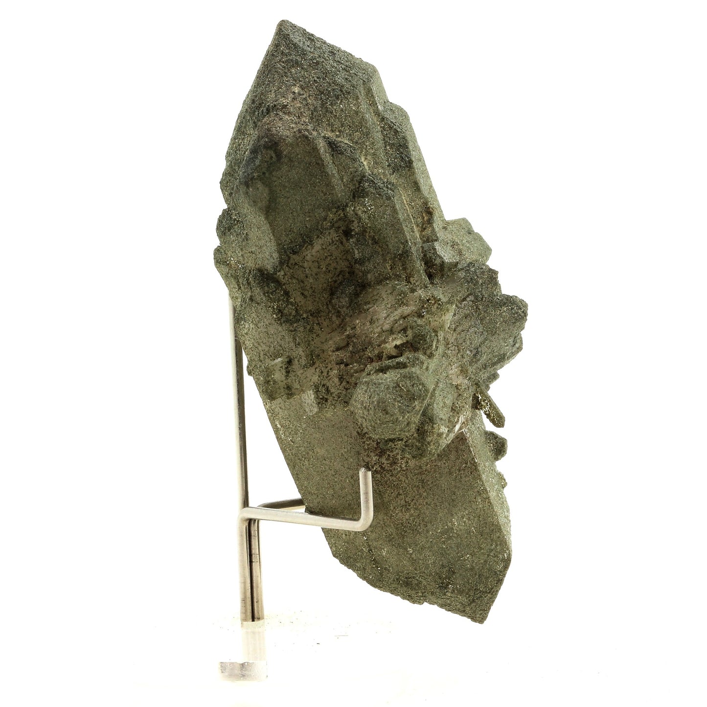 Quartz + Chlorite. 502.0 carats. Saint Christophe en Oisans, Isère, France