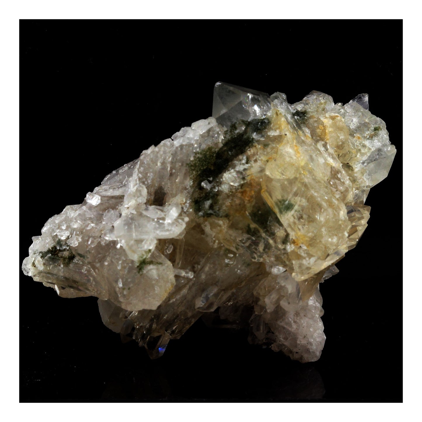 Quartz + Chlorite (1985), 643.0 carats, Freney d'Oisans, Bourg d'Oisans, Isère, France