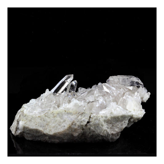 Quartz + Albite en provenance de Plan-du-Lac, Oisans, France
