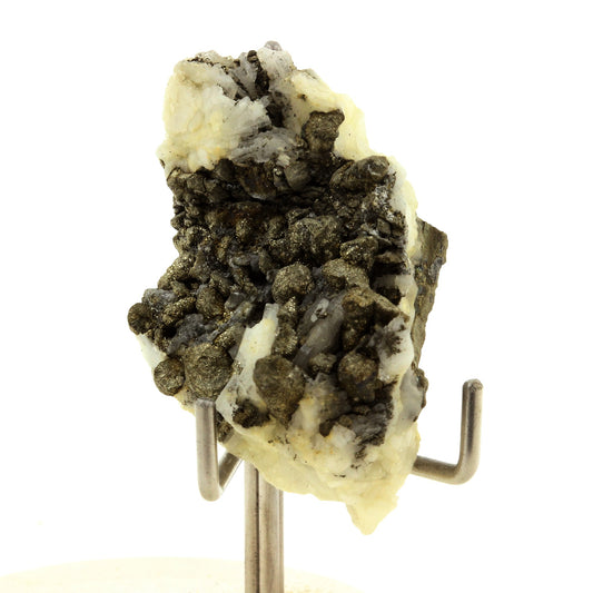 Baryte + Pyrite. 107.35 carats. Saint-Laurent-le-Minier, Gard, France