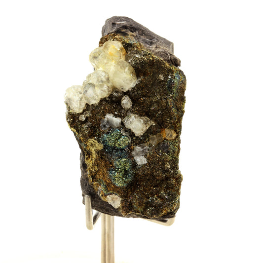 Chalcopyrite + Calcite. 196.30 carats. Anduze, Gard, France