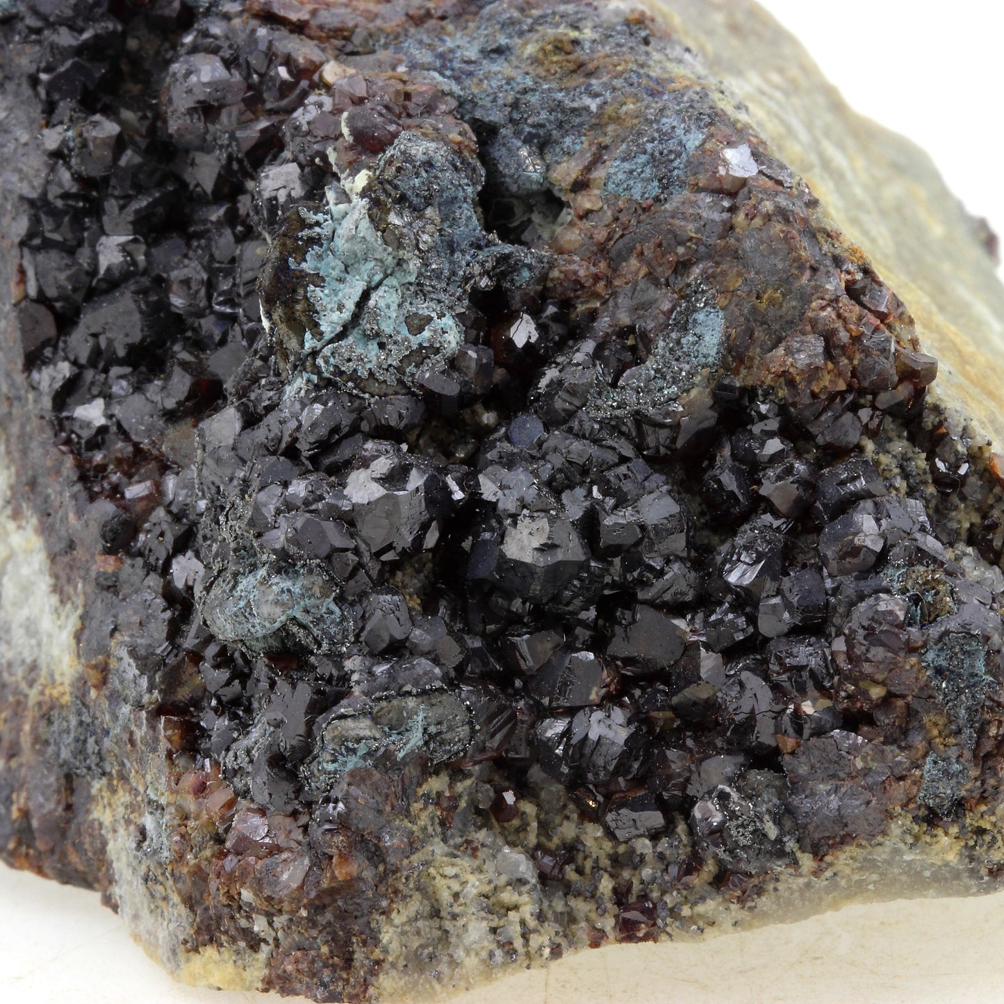 Sphalerite (Blende) + Bournonite. 1236.0 carats. La Sanguinéde mine, Saint-Laurent-le-Minier, France