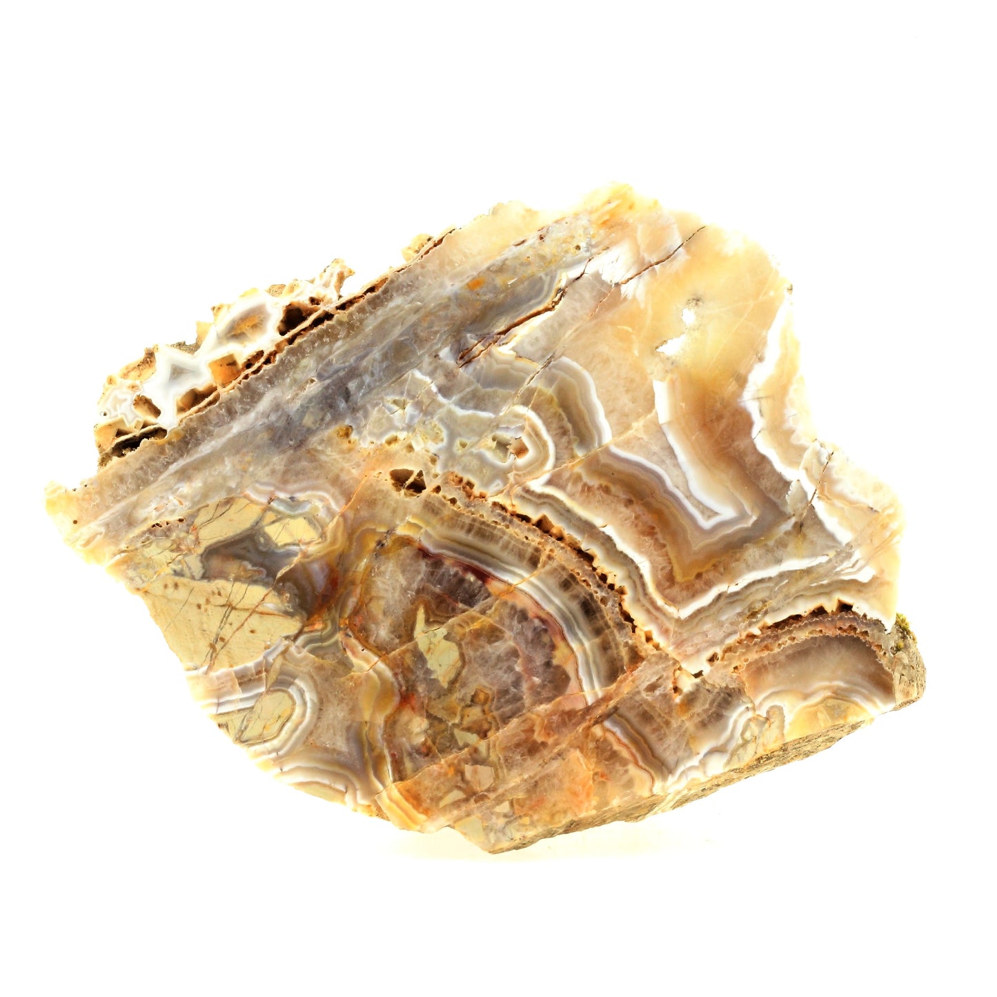 Agate en provenance de La Fontasse, Montredon-Labessonnié, Tarn, Occitanie, France