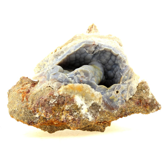 Calcédoine bleue, 1354.0 carats, Porcieu-Amblagnieu, Isère, France