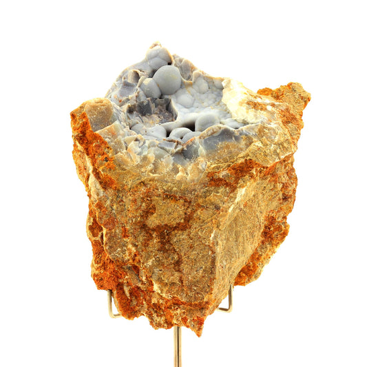 Calcédoine bleue, 1620.5 carats, Porcieu-Amblagnieu, Isère, France