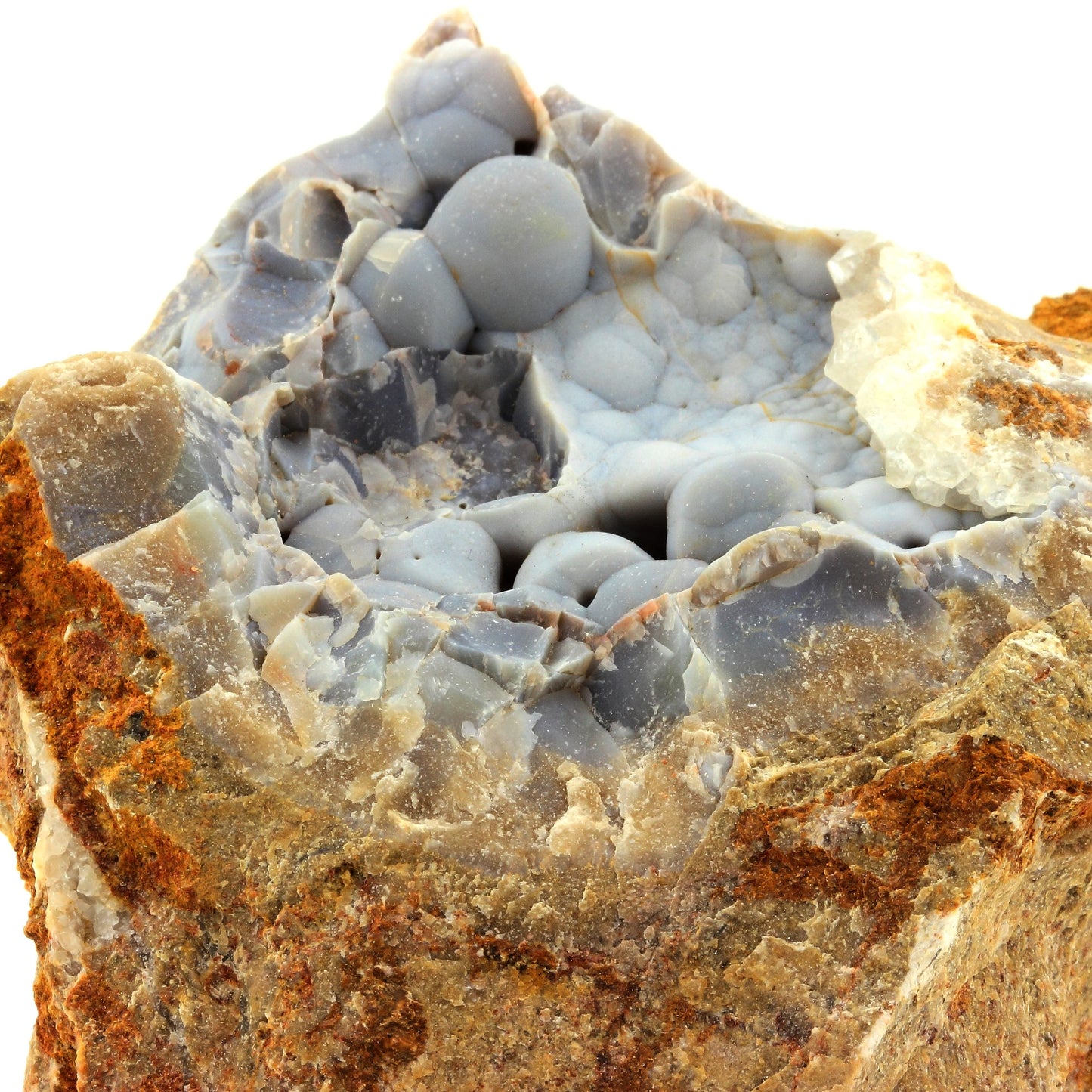 Calcédoine bleue, 1620.5 carats, Porcieu-Amblagnieu, Isère, France