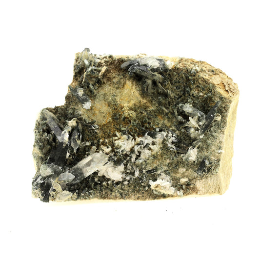 Quartz + Chlorite + Albite en provenance de Comborsier, Massif du Beaufortin, Vallée de la Tarentaise, Savoie, France