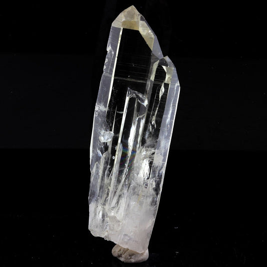 Quartz mineral. 106.5 carats La Gardette Mine, Bourg d'Oisans, Isère, France