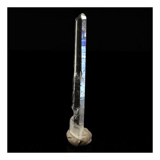 Quartz mineral. 5.73 carats. La Gardette Mine, Bourg d'Oisans, Isère, France