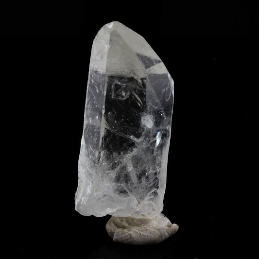 Quartz mineral. 36.09 carats. La Gardette Mine, Bourg d'Oisans, Isère, France
