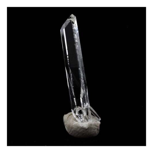 Quartz mineral. 3.02 carats. La Gardette Mine, Bourg d'Oisans, Isère, France