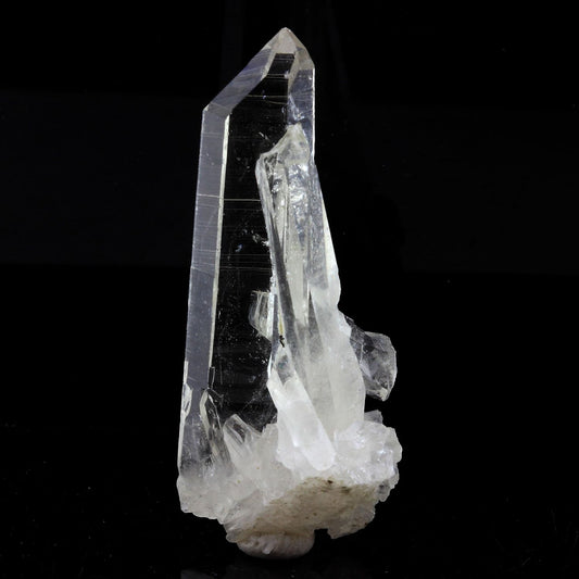 Quartz mineral. 69.27 carats. La Gardette Mine, Bourg d'Oisans, Isère, France