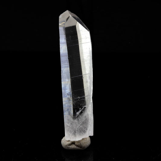 Quartz mineral. 26.41 carats. La Gardette Mine, Bourg d'Oisans, Isère, France