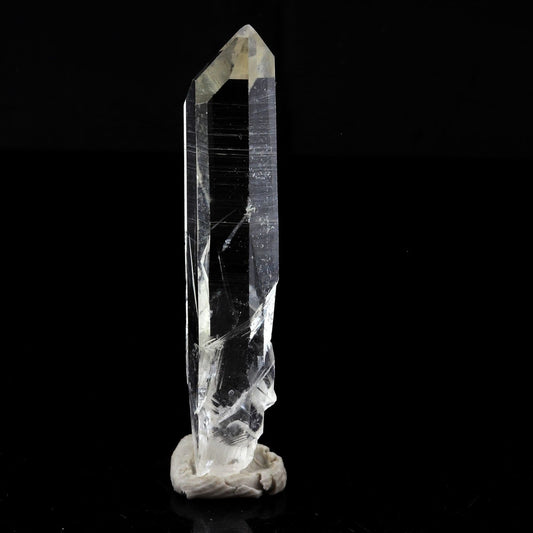 Quartz mineral. 15.81 carats. La Gardette Mine, Bourg d'Oisans, Isère, France