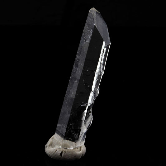 Quartz mineral. 11.17 carats. La Gardette Mine, Bourg d'Oisans, Isère, France