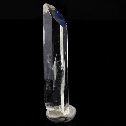 Quartz mineral. 13.58 carats. La Gardette Mine, Bourg d'Oisans, Isère, France