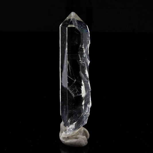 Quartz mineral. 17.27 carats. La Gardette Mine, Bourg d'Oisans, Isère, France