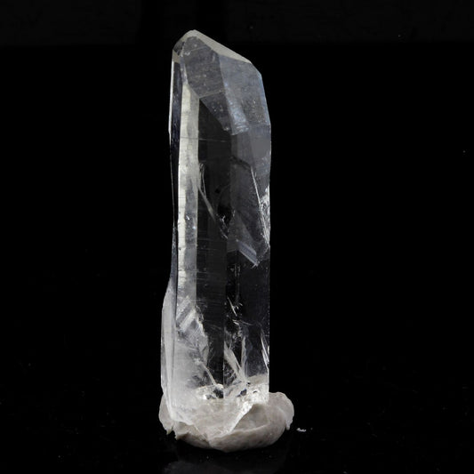Quartz mineral. 13.34 carats. La Gardette Mine, Bourg d'Oisans, Isère, France