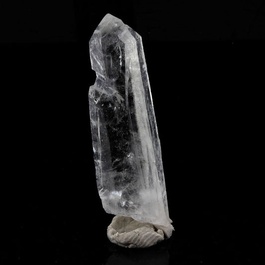 Quartz mineral. 14.90 carats. La Gardette Mine, Bourg d'Oisans, Isère, France