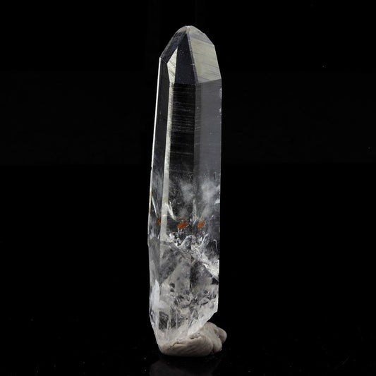 Quartz mineral. 32.42 carats. La Gardette Mine, Bourg d'Oisans, Isère, France