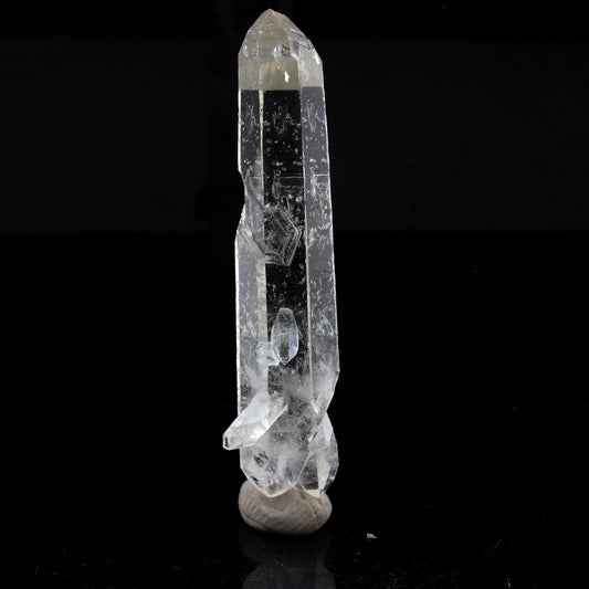 Quartz mineral biterminé. 27.48 carats. La Gardette Mine, Bourg d'Oisans, Isère, France