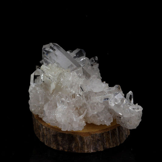 Quartz mineral + Baryte. 94.5 carats. Massif des Grandes Rousses, Isère, France