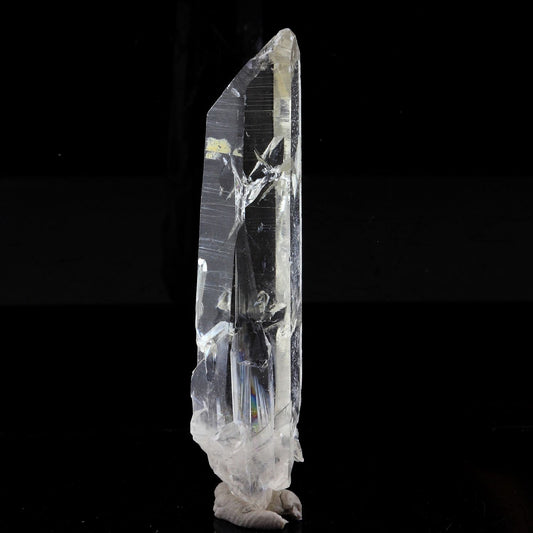 Quartz mineral. 59.27 carats. La Gardette Mine, Bourg d'Oisans, Isère, France