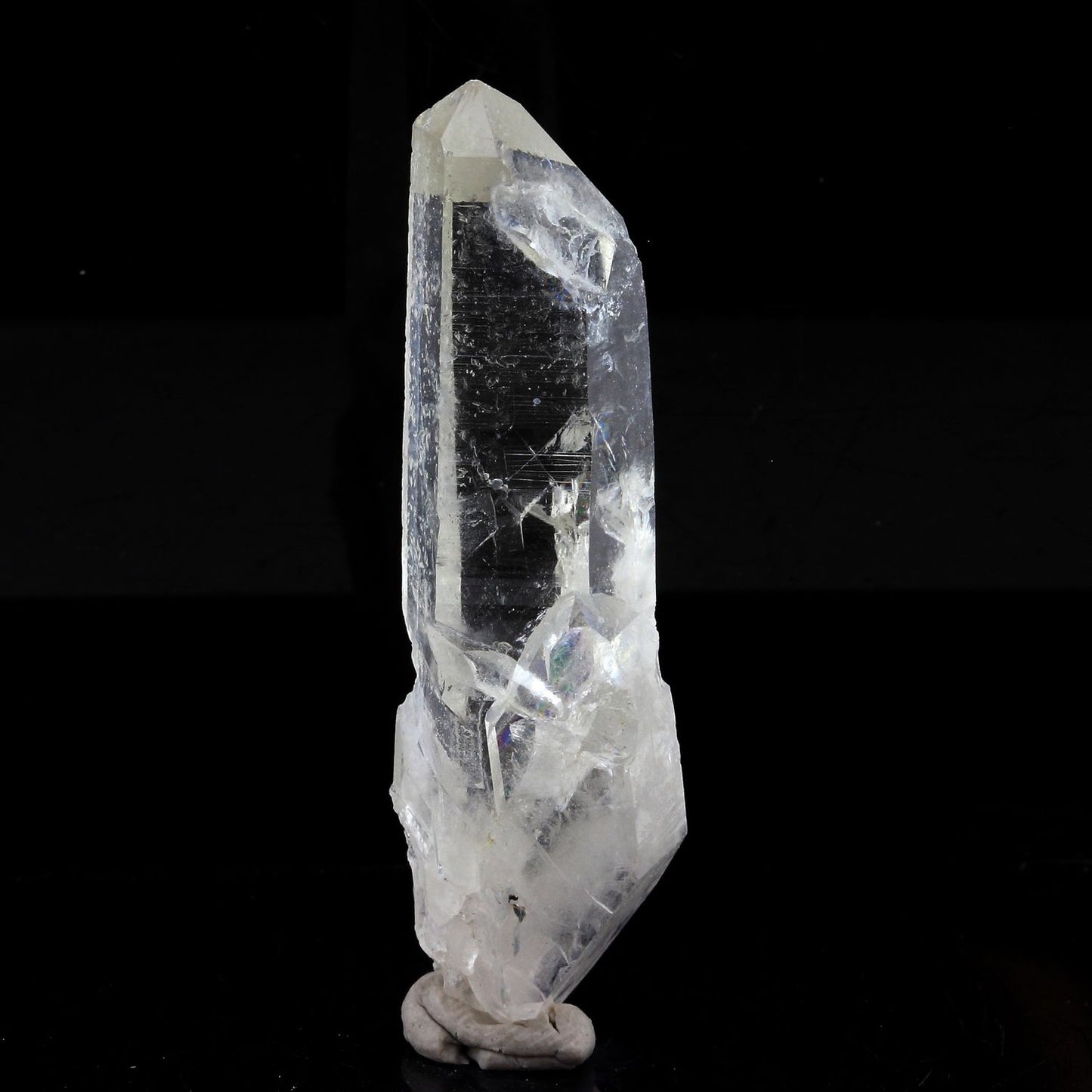 Quartz mineral. 64.67 carats. La Gardette Mine, Bourg d'Oisans, Isère, France