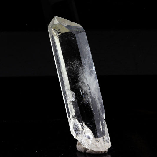 Quartz mineral. 42.12 carats. La Gardette Mine, Bourg d'Oisans, Isère, France