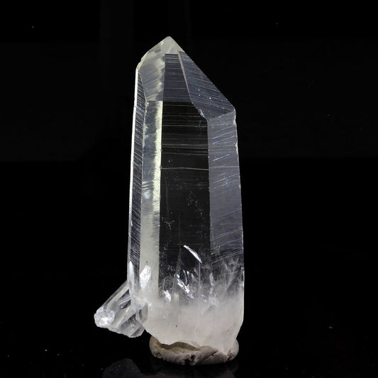 Quartz mineral. 52.77 carats. La Gardette Mine, Bourg d'Oisans, Isère, France