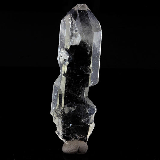 Quartz mineral. 47.54 carats. La Gardette Mine, Bourg d'Oisans, Isère, France