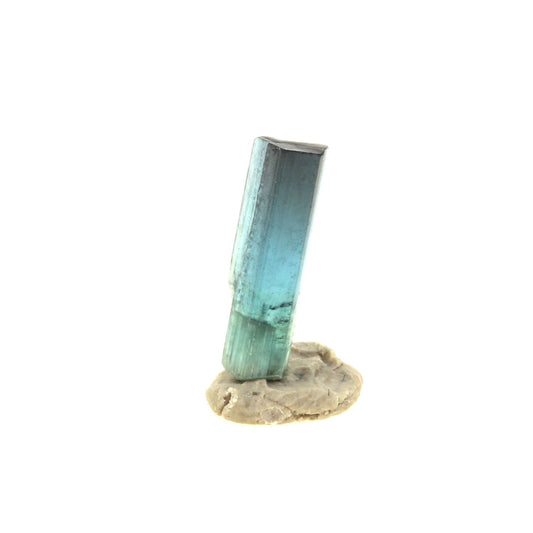 Tourmaline Indicolite. 1.35 carats. En provenance de Dara-e-Pech pegmatite field, Dara-e-Pech District, Kunar, Afghanistan