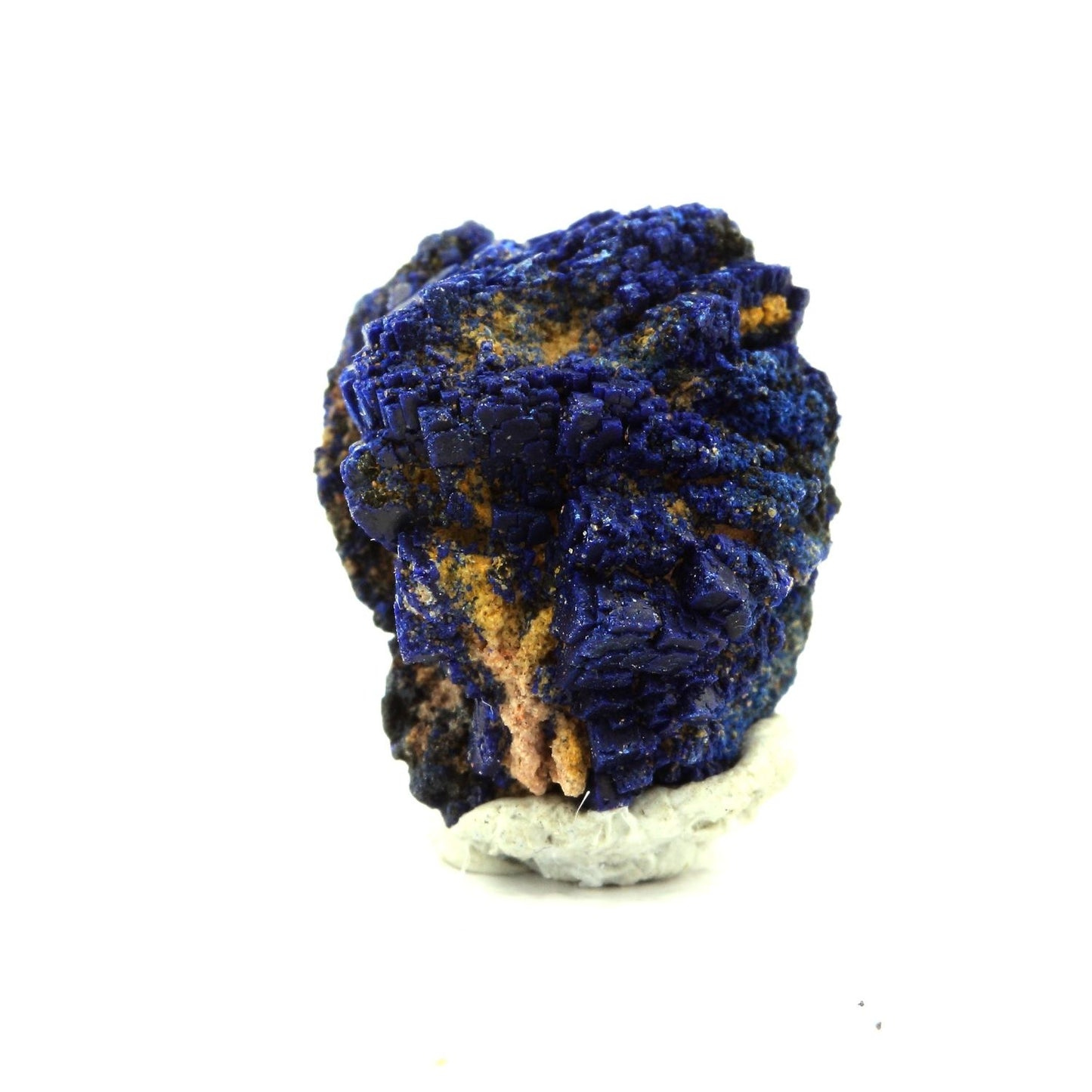 Chessylite (Azurite). 22.5 carats. Chessy-les-Mines, Rhone, France