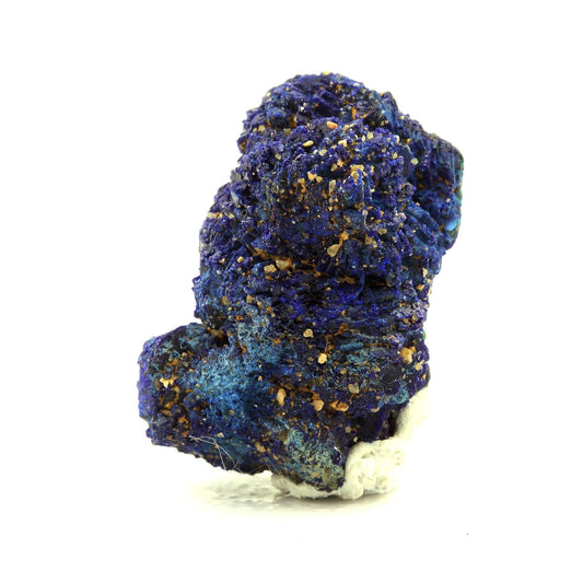 Chessylite (Azurite). 42.5 carats. Chessy-les-Mines, Rhone, France