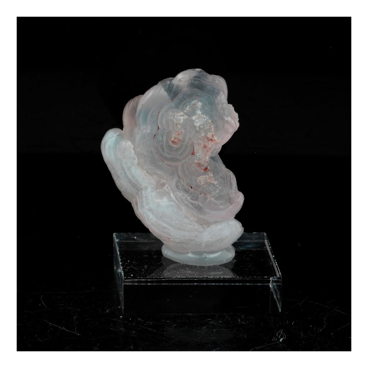 Calcédoine rose, 29.5 carats, Arizona, USA