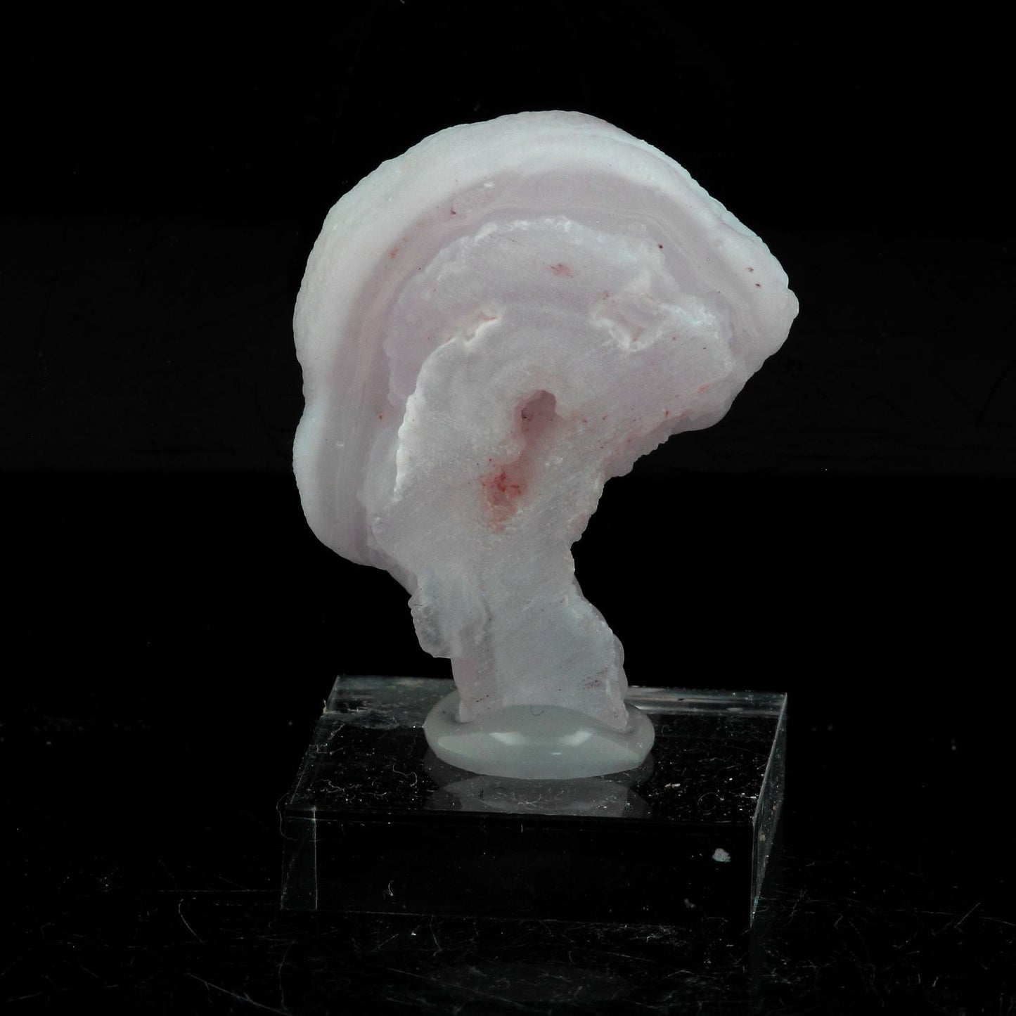 Calcédoine rose, 35.0 carats, Arizona, USA