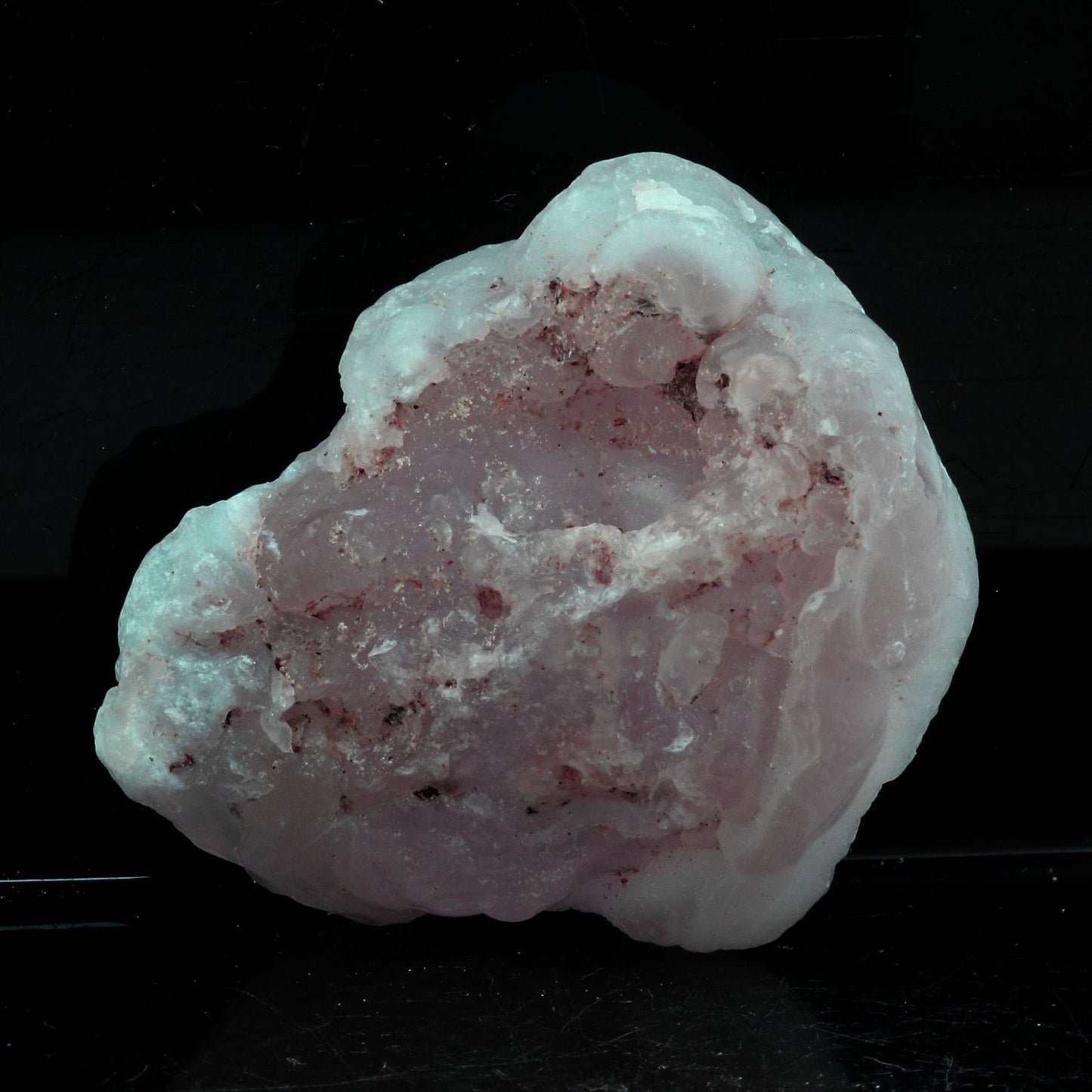 Calcédoine rose, 60.5 carats, Arizona, USA