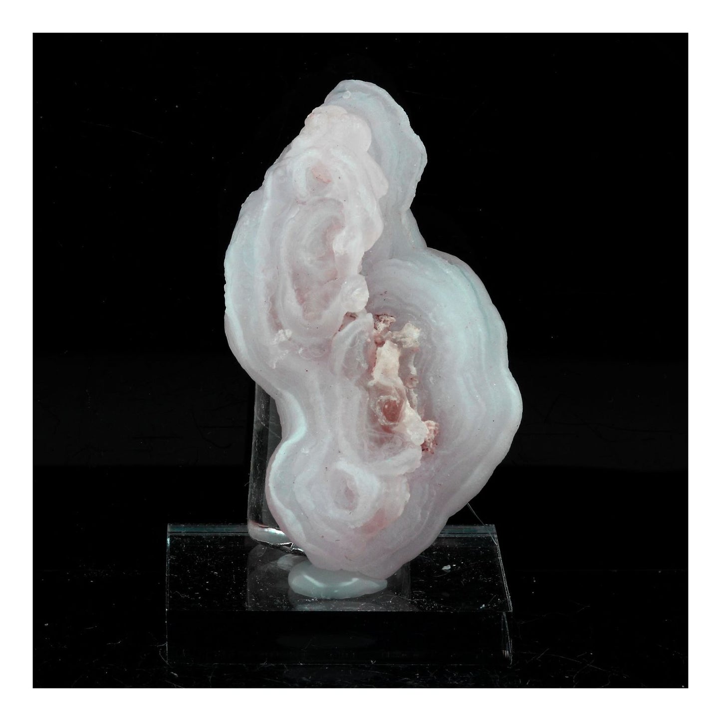Calcédoine rose, 93.5 carats, Arizona, USA