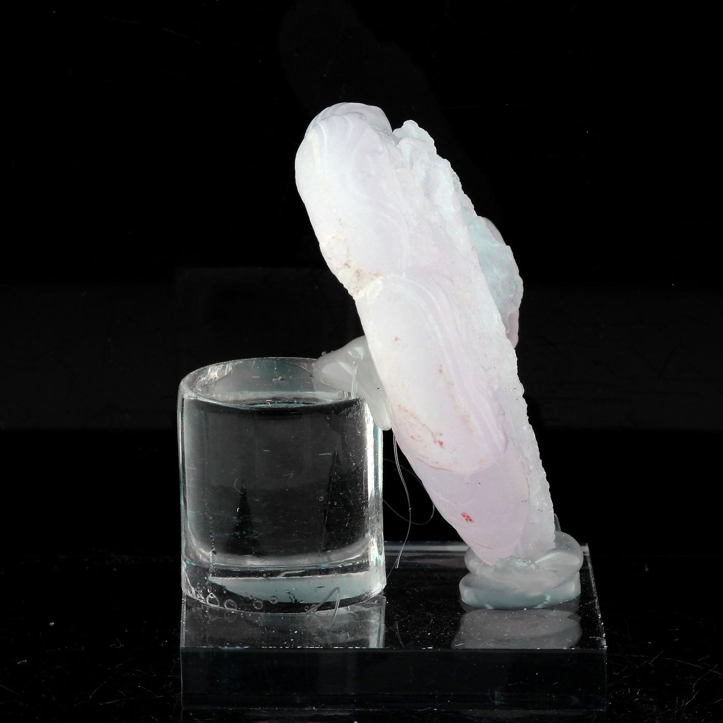 Calcédoine rose, 105.5 carats, Arizona, USA